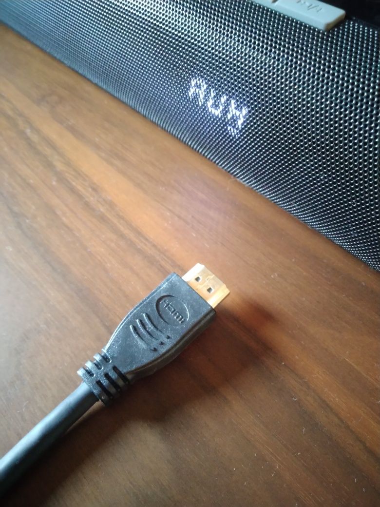Sound bar com comando