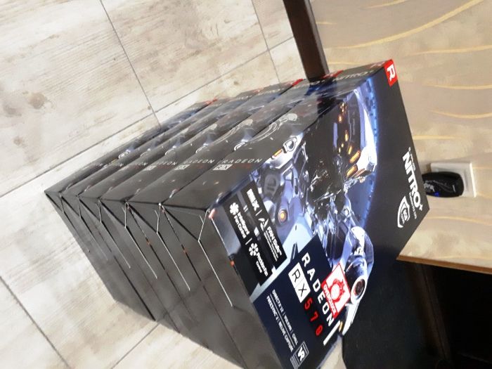 ПОШТУЧНО або у сборі Ферма майнінг 6 ВІДЕОКАРТИ SAPPHIRE Nitro 570 8 g