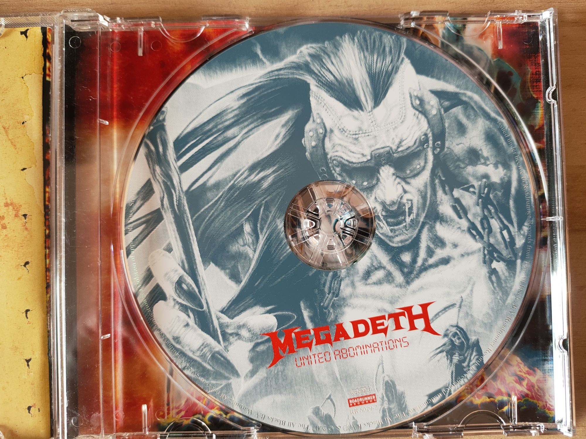 Megadeth - United Abominations. Nie remaster, 1 wydanie.