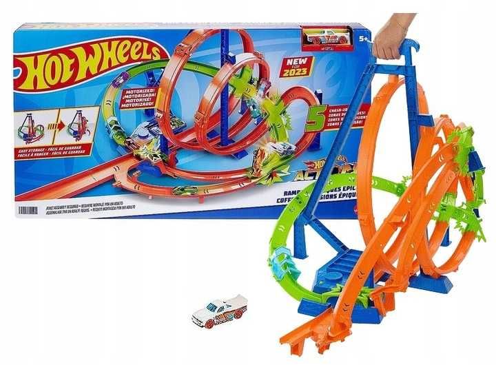 MATTEL Hot Wheels Epicka Pętla Kraks Zestaw HNL97