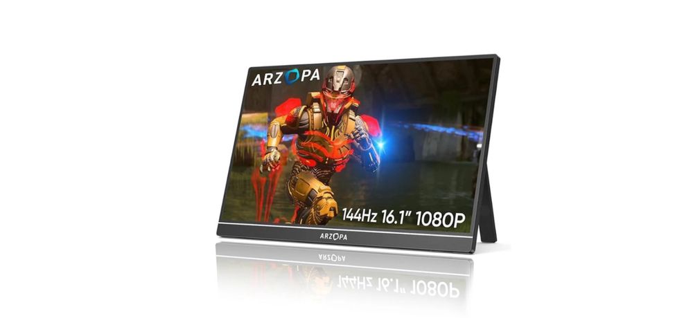 ARZOPA Z1FC przenośny monitor 16,1” 144 Hz Full HD IPS stan jak nowy