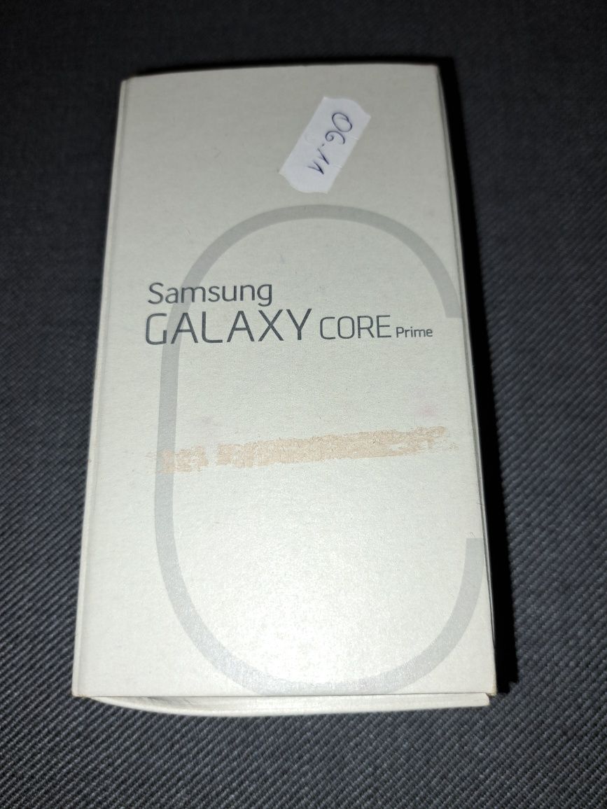 Puste pudełko po Samsung Galaxy core Prime