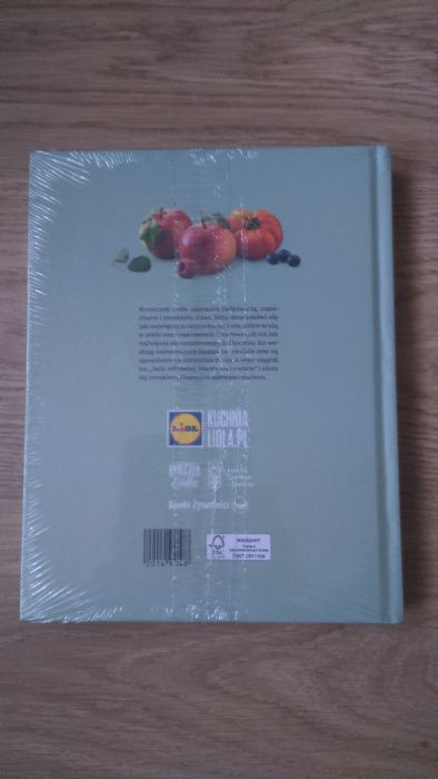 Książka Lidl jeść zdrowiej warzywa i owoce.