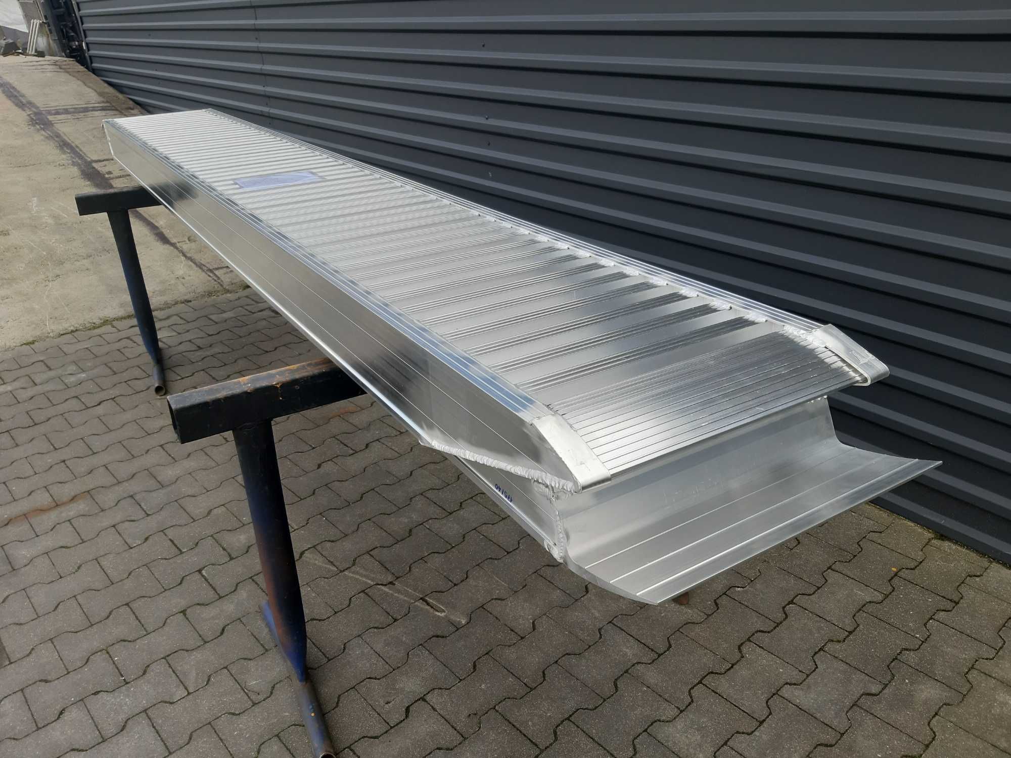 najazdy aluminiowe 4,5m 7,8t Producent