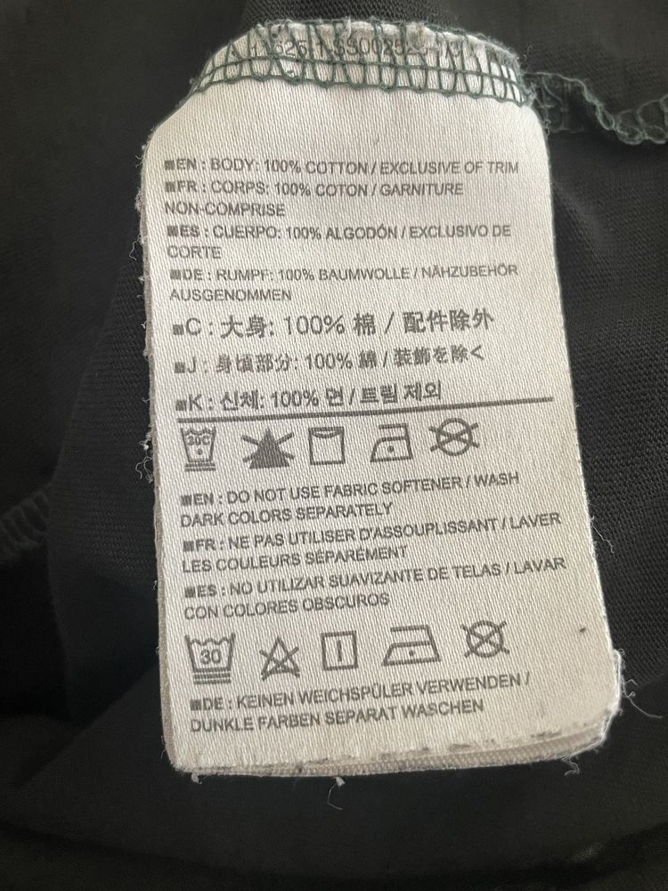 Koszulka Arc’teryx M ciemnozielona-czarna tshirt 100% bawełna logowana