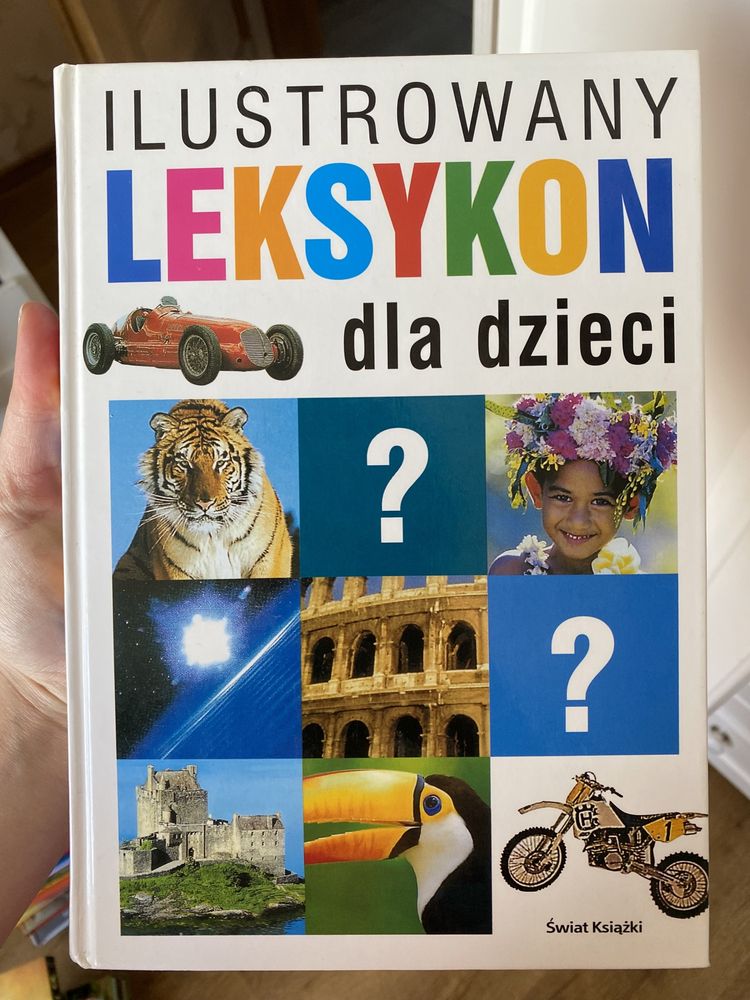 Ilustrowany leksykon dla dzieci/książka z ciekawostkami dla dzieci