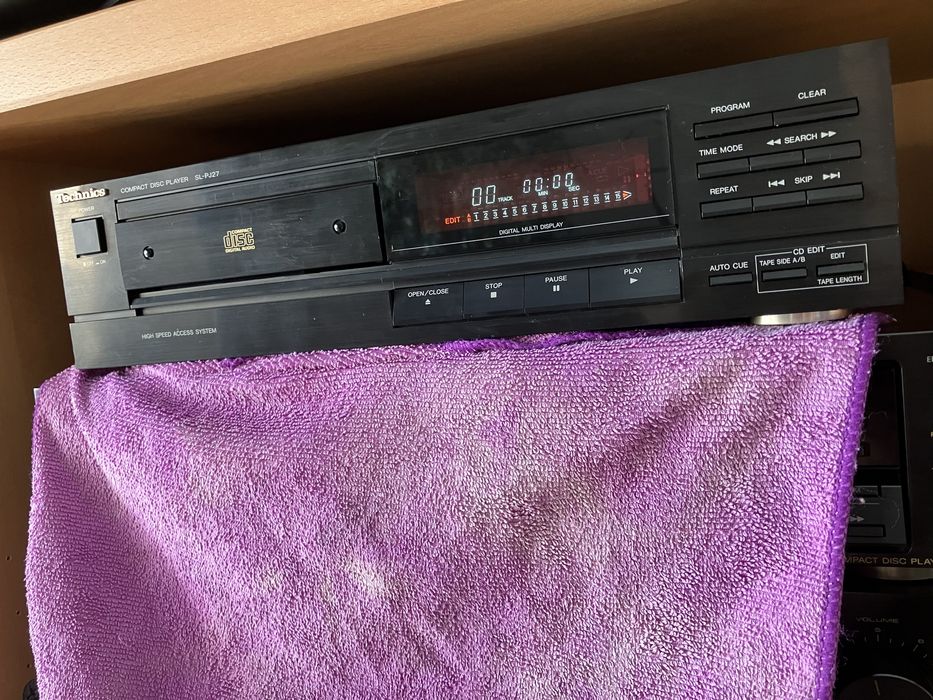 Leitor cds technics