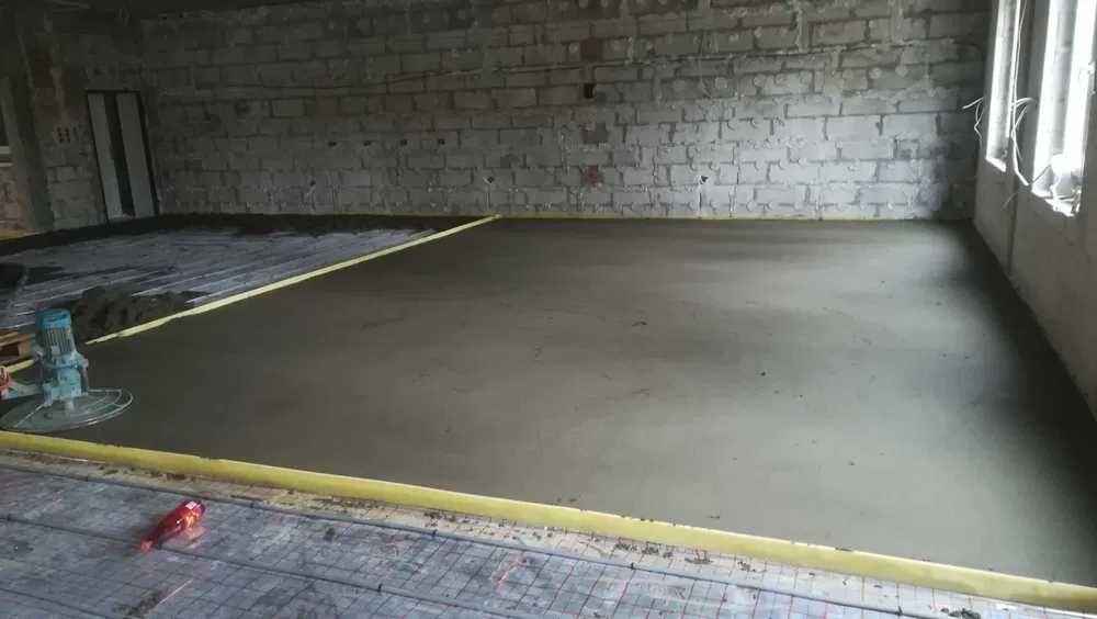 Posadzki maszynowe, wylewki betonowe na ogrzewanie podłogowe