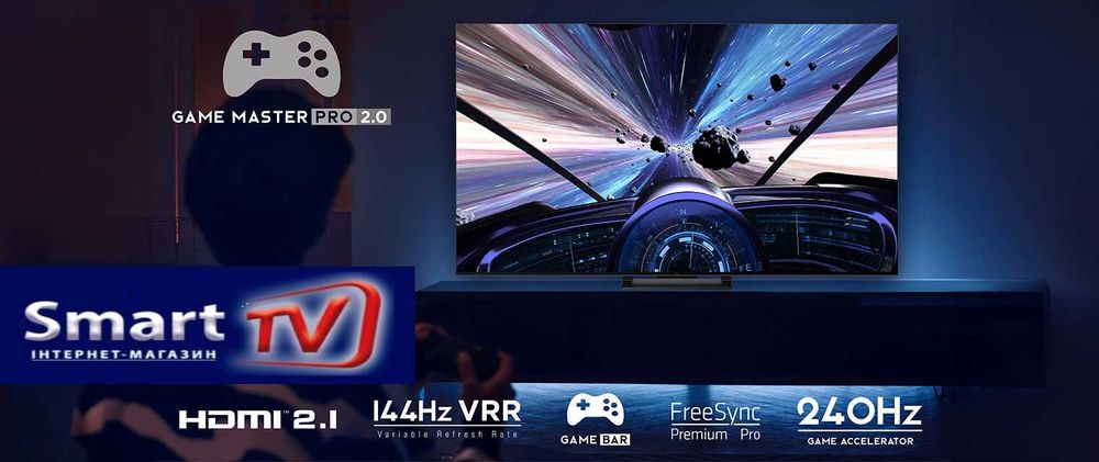 Телевизор MiniLED TCL 55C805 Лучший ТV 2024 г Наличие!
