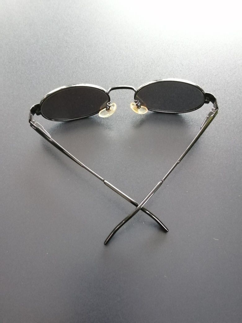 Okulary włoskie lenonki 6021,unisex, czarne