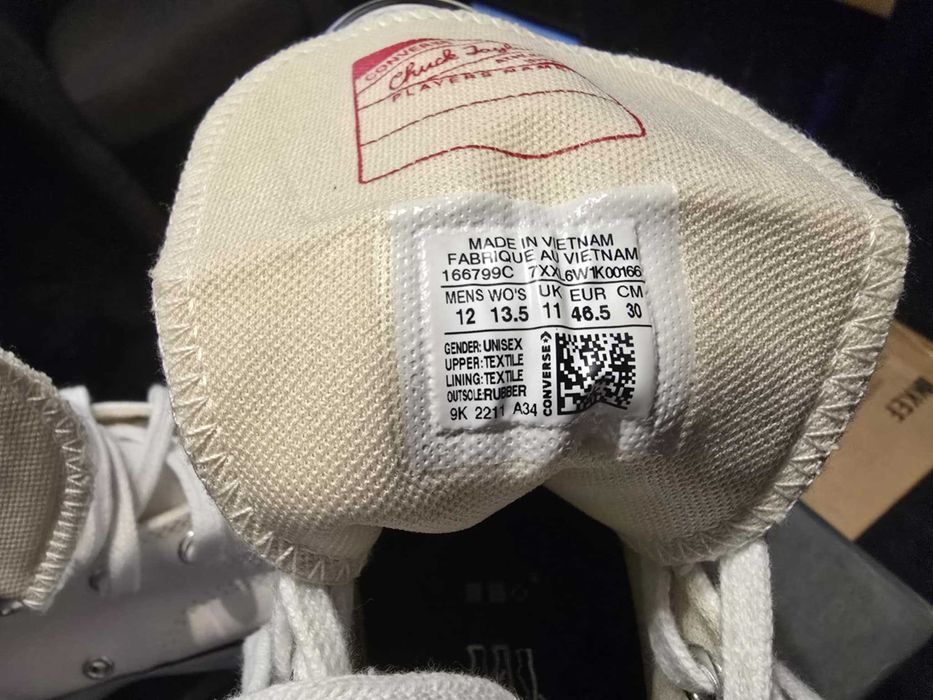 Converse Chuck Taylor rozm UK 11 UER 46,5 30cm NOWE Super Trampki!