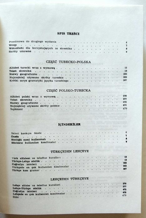 SŁOWNIK TURECKO-POLSKI, zwroty i przykłady użycia, NOWY! UNIKAT!