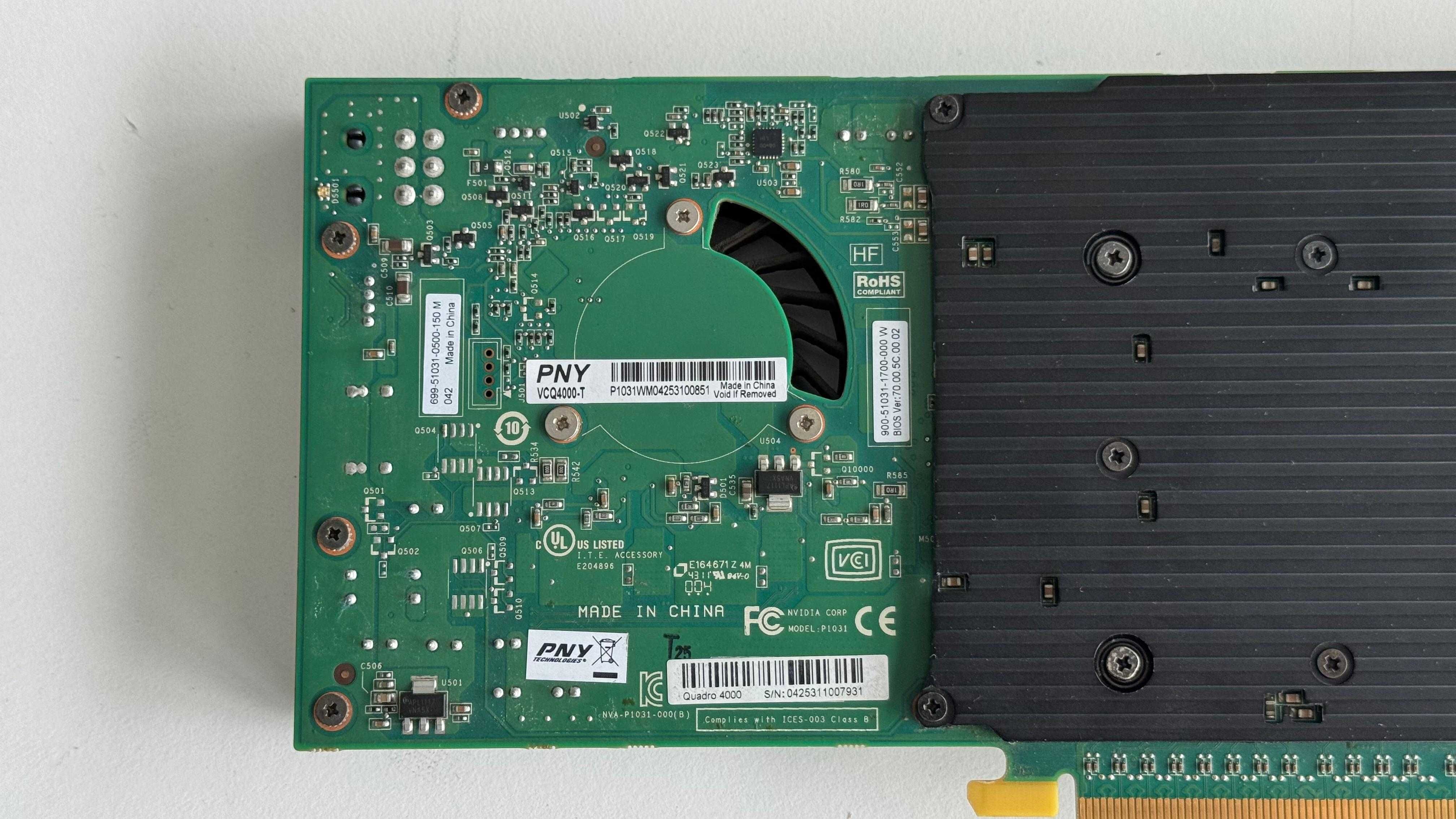 Placa gráfica - NVIDIA Quadro 4000