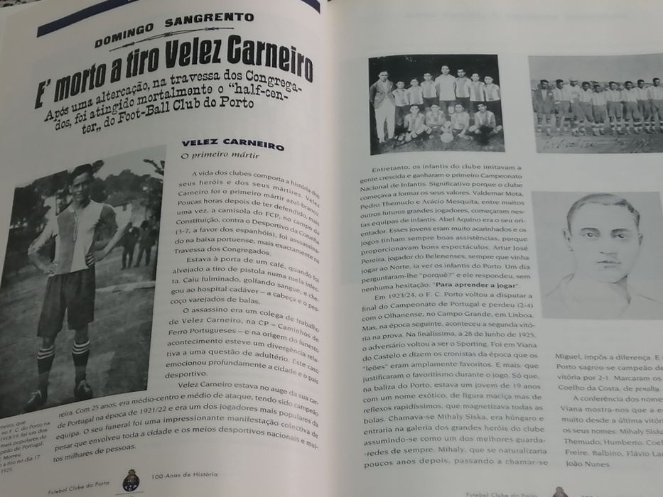Livro de futebol club do porto