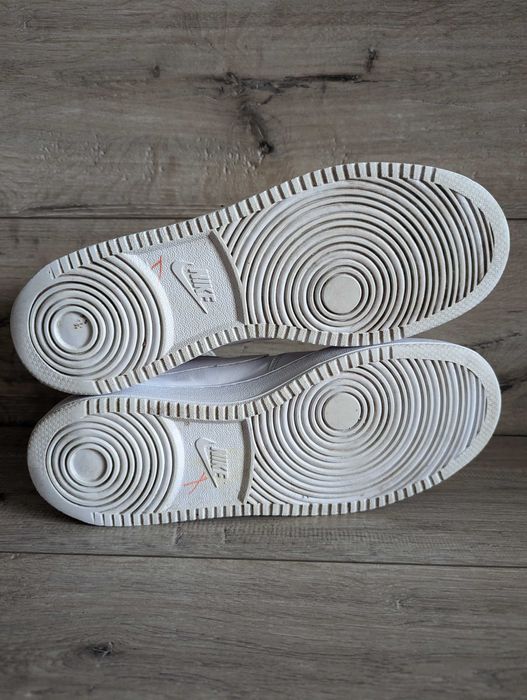 Кожаные высокие кроссовки хай топы б/у Nike Ebernon Mid 42-43р 27,5 см