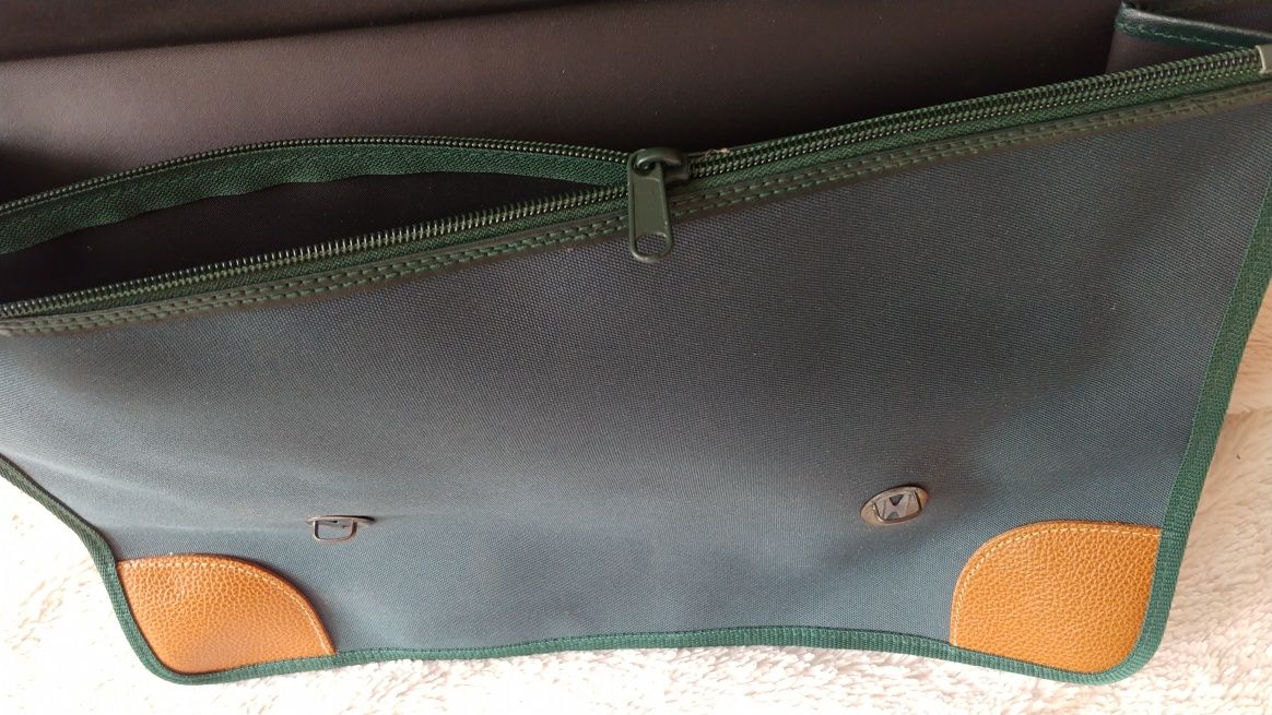 Torba teczka podróżna laptopa vintage NOWA