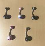 5 piercings novos