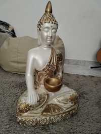 Estátua de Buda 35x60cm - Paz e Harmonia para o seu ambiente