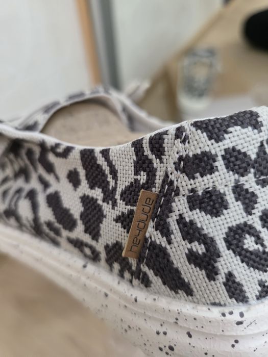 Мокасини дезерти Heydude Wendy Woven cheetah Grey US 7 EU38 24см