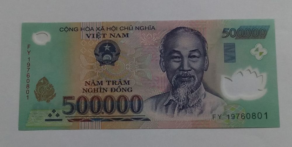 Set notas Vietnam Polímero UNC