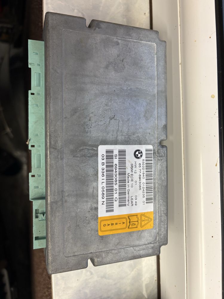 Modul sgm, sensor gateway poduszek, airbag bmw e60, e61. 694.30.85.