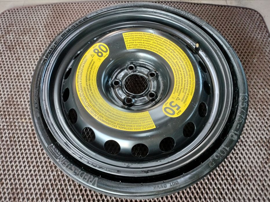 Запаска Audi Q5 5×112