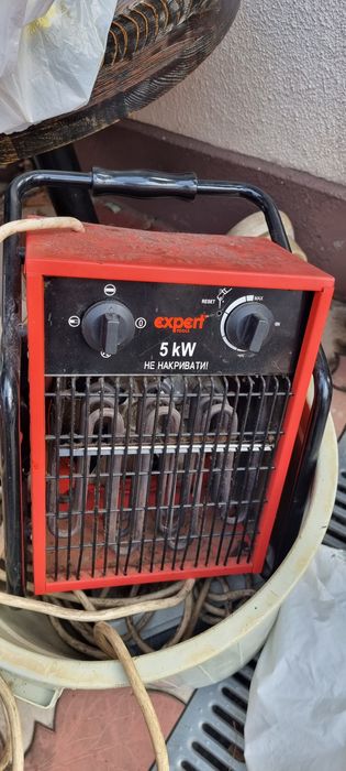 Дуйка обігрівач на 5кв з вилкою на 380 в