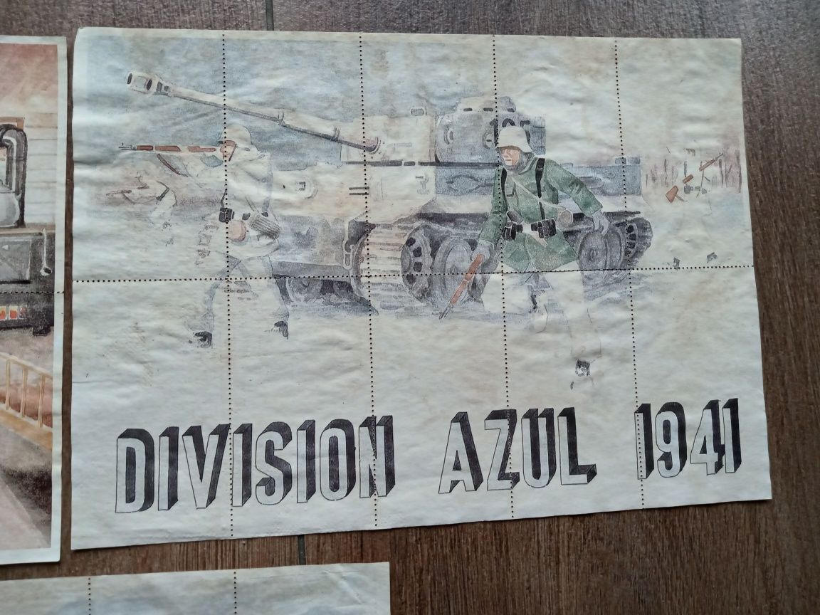 Kupony żywnościowe Wehrmacht Dywizja Azul front wschodni