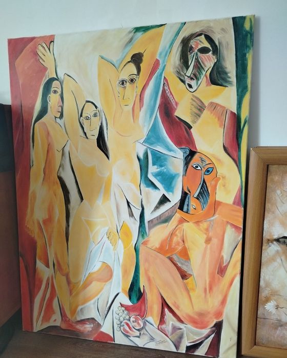 Panny z Awinionu Pablo Picasso reprodukcja 110/80