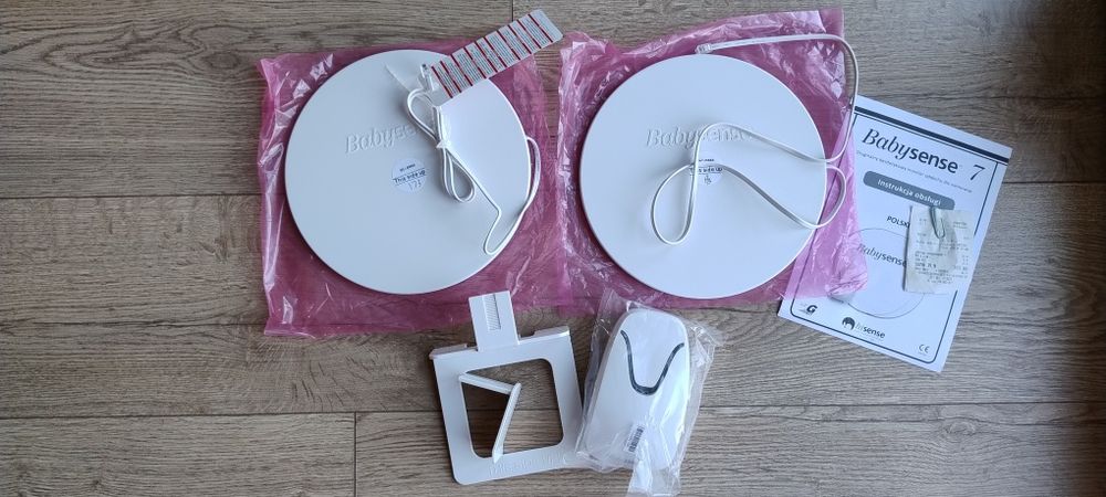 Monitor oddechu Babysense 7. Jedna z płytek sensorycznych NIEUŻYWANA!