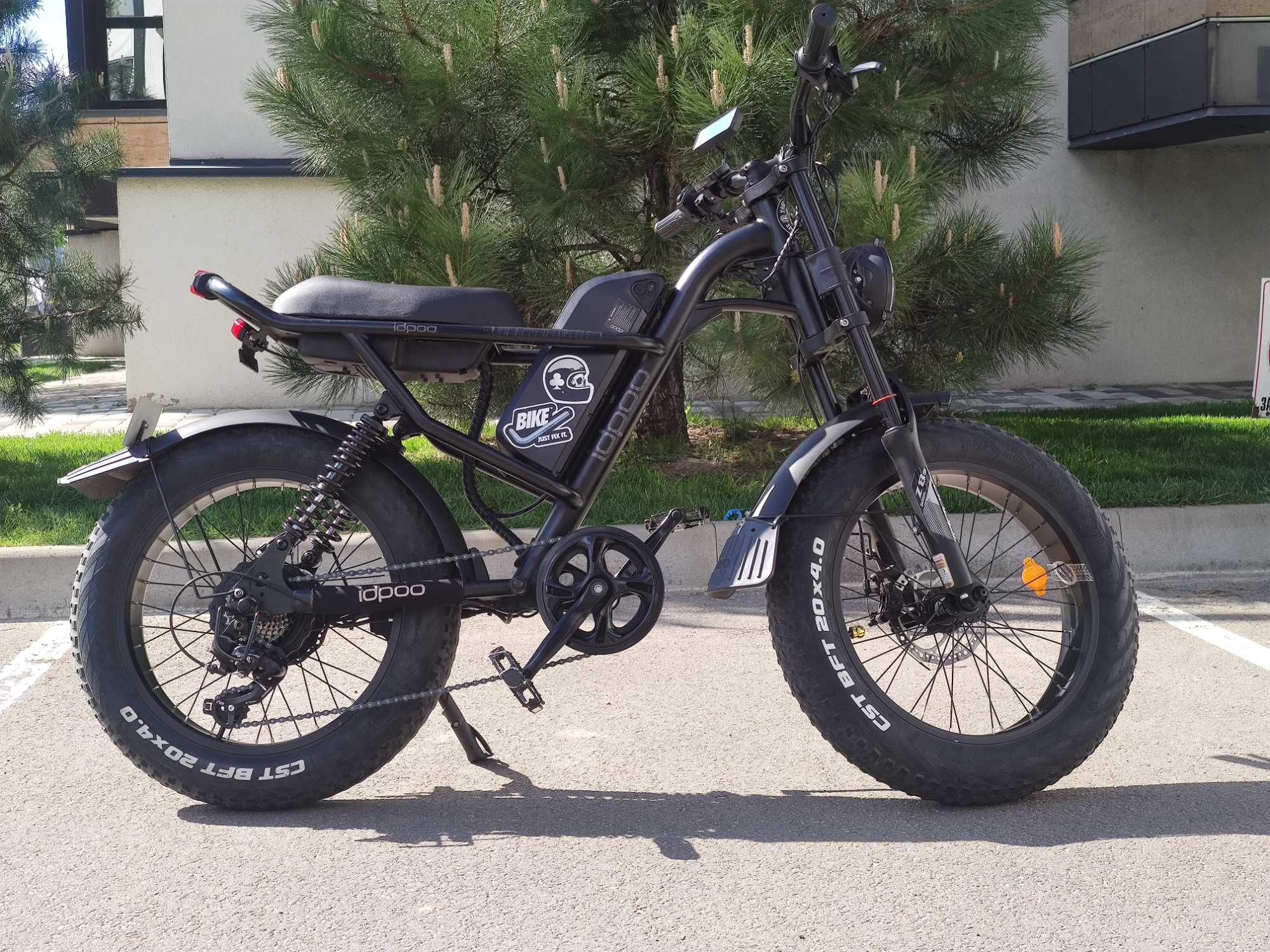 Электровелосипед фетбайк IDPOO IM-J1 (750 Вт; 15,6 А/час; 48 В)