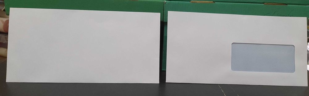 Lote de envelopes para múltiplas finalidades