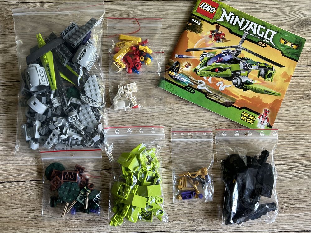 Lego ninjago Masters of Spinjitzu 9443