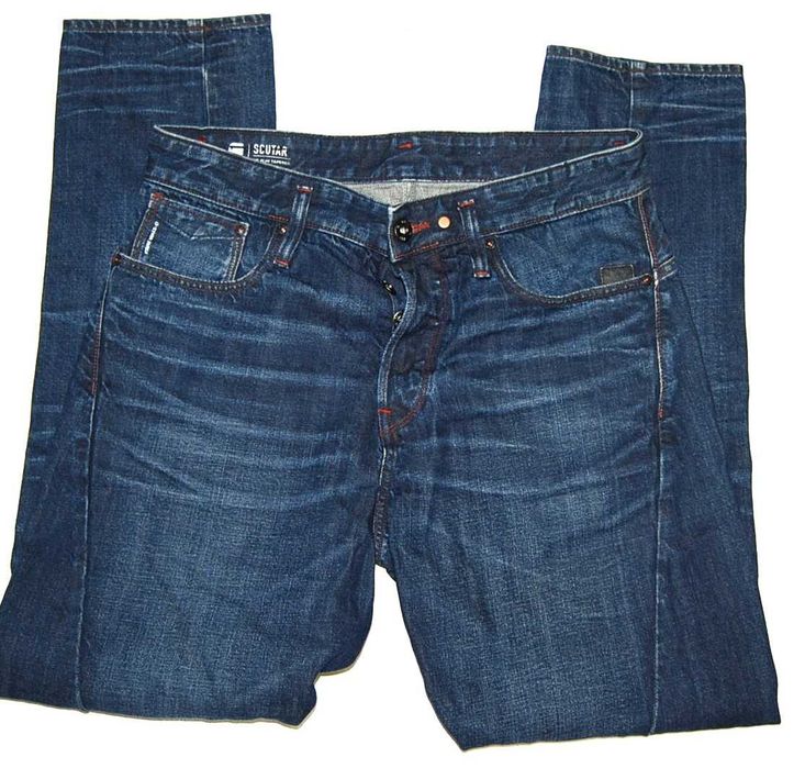 G-STAR RAW SCUTAR 3d slim tapered W31 L32 pas 84 jeansy męskie