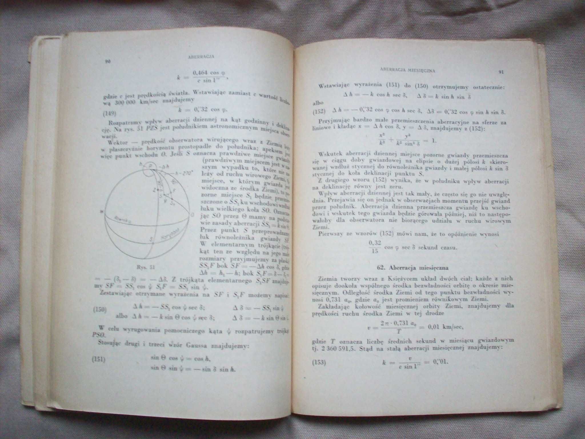 Astronomia sferyczna, J.Witkowski, 1953.