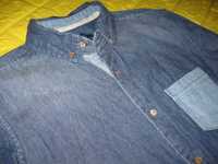 Pull&Bear super koszula jeans męska S