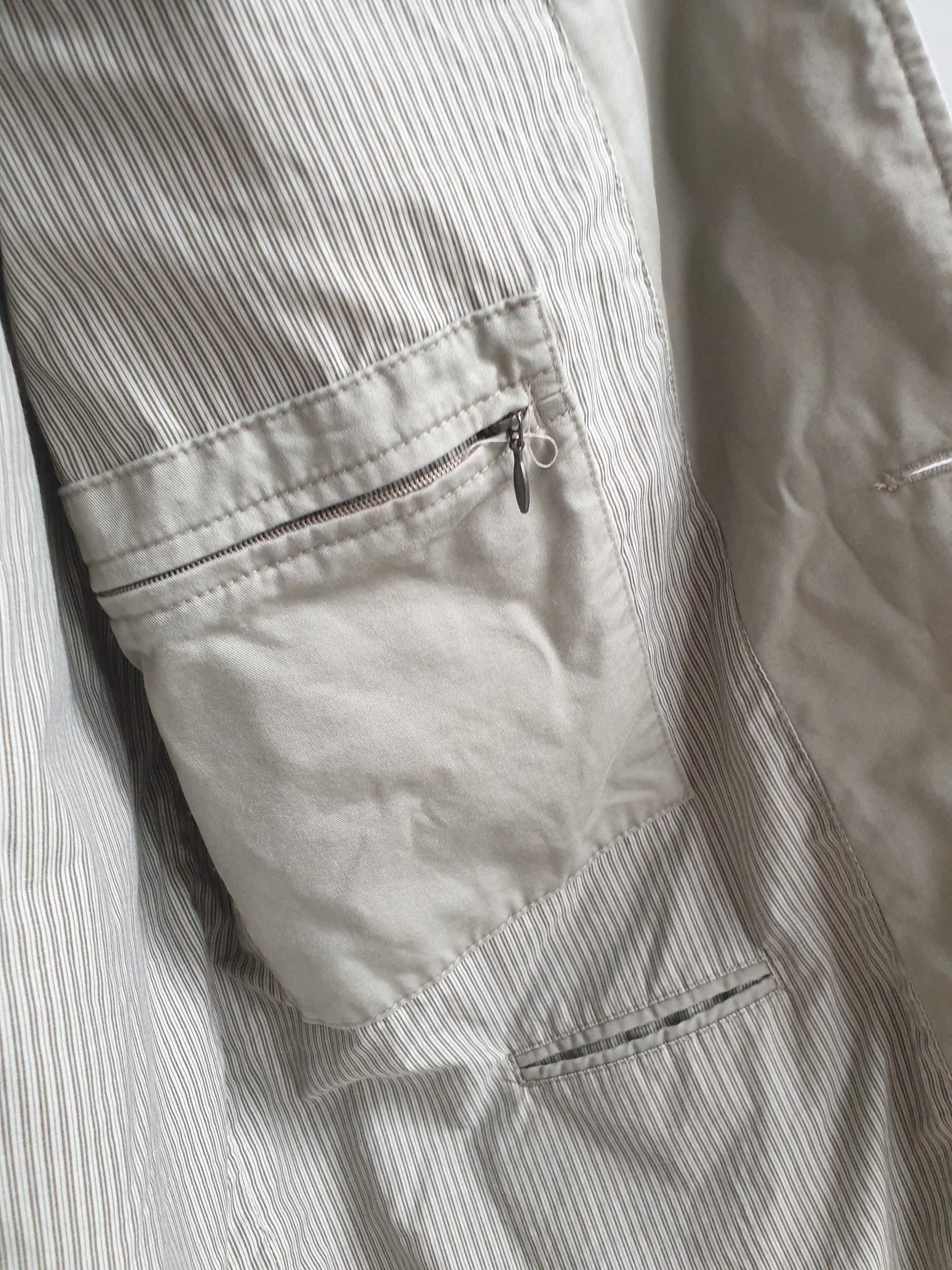 Marynarka męska khaki Camel Active bawełna L