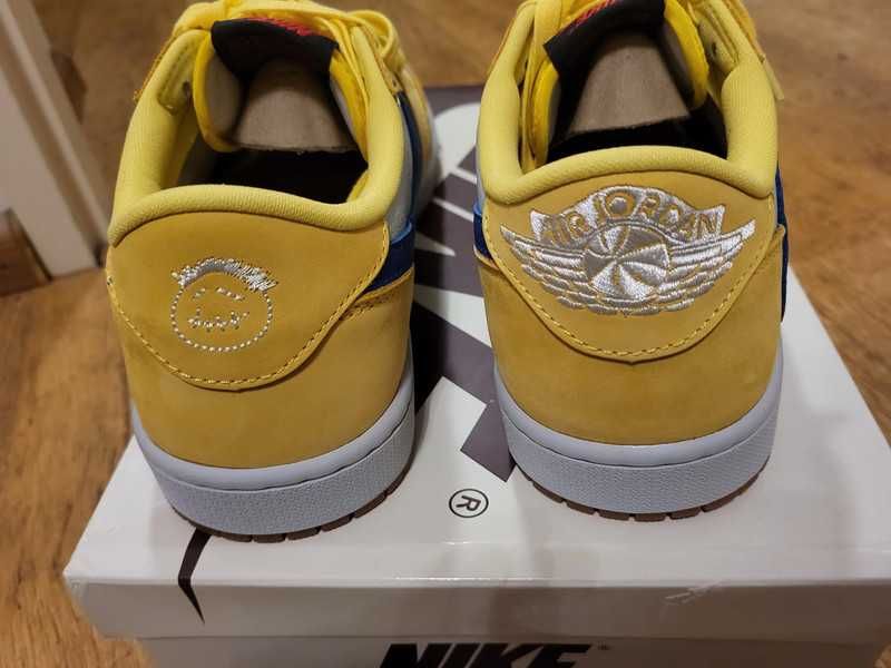 Jordan 1 Retro Low OG SP Travis Scott Canary R.41