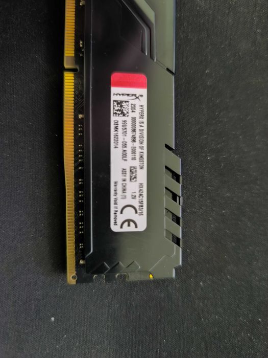 Ram hyperX DDR4 2x16Gb CL15 2400mhz