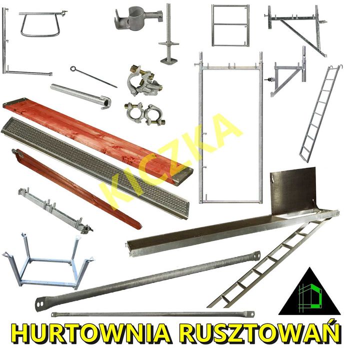 TANIE RUSZTOWANIA Elewacyjne Fasadowe - RUSZTOWANIE 554m2 - Hurtownia