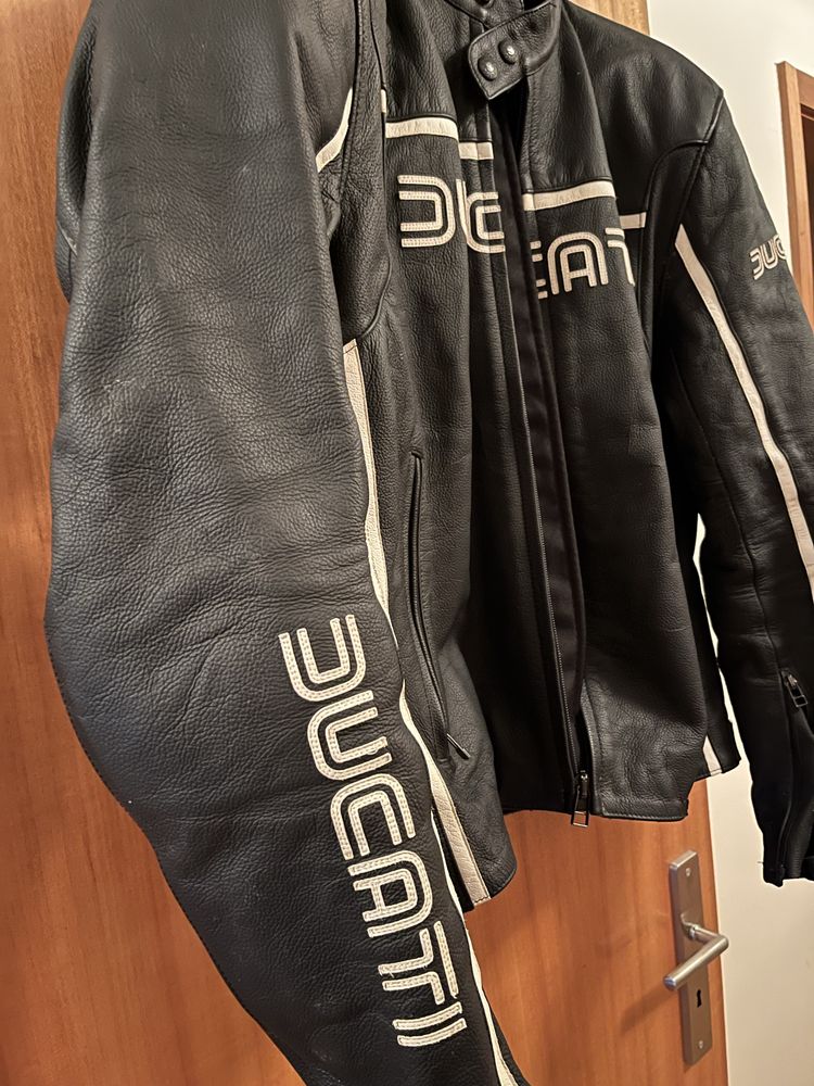 Ducati Dainese 80s Casaco Pele 54