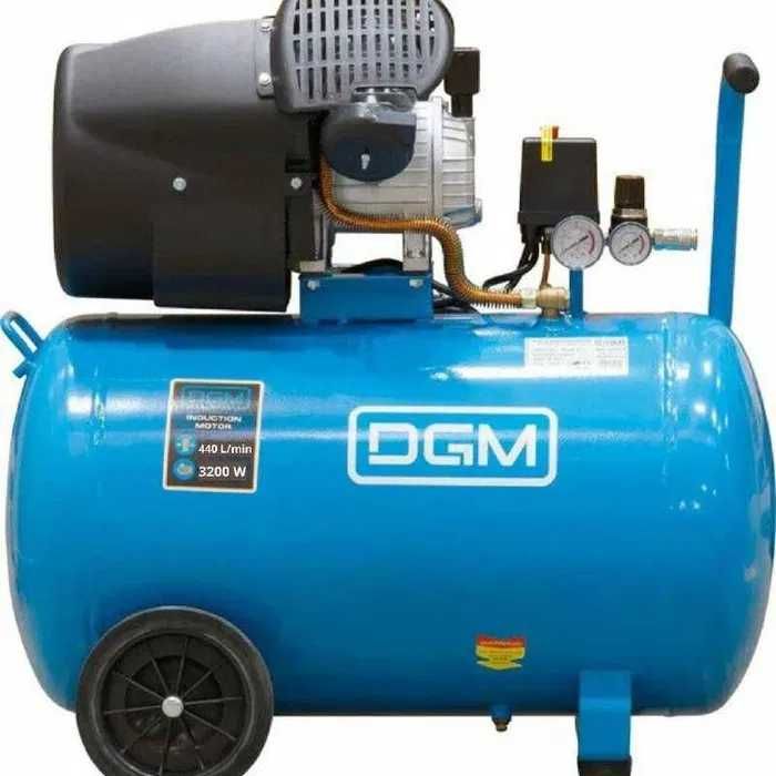 Компресор повітряний DGM 2поршні 100л 2.8 кВт 10aтм 400л/хв компрессор