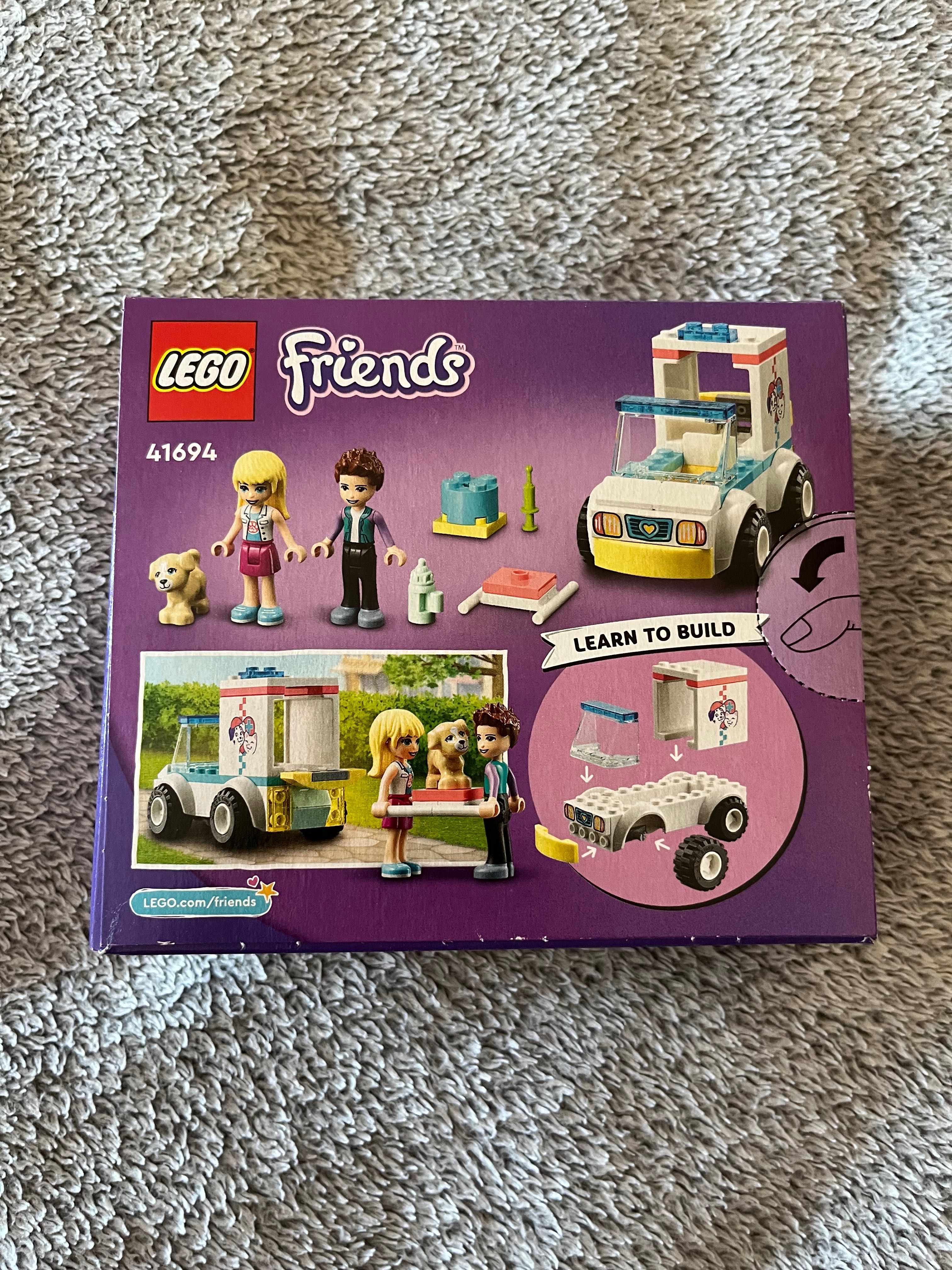 LEGO Friends, Karetka kliniki dla zwierzątek, 41694