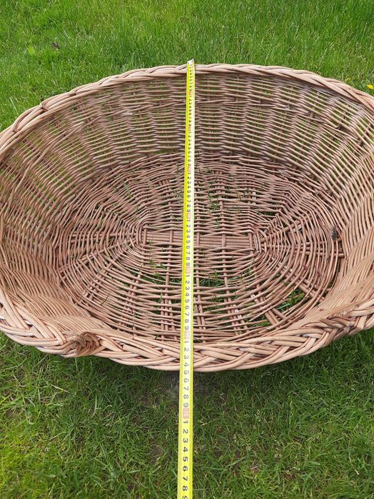 Koszyk wiklinowy legowisko dla psa duże 75cm labrador