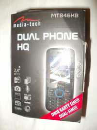 Telefon komórkowy media - tech MTB846KB DUAL - SIM