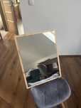 Lustro na panelu drewnianym 50*65
