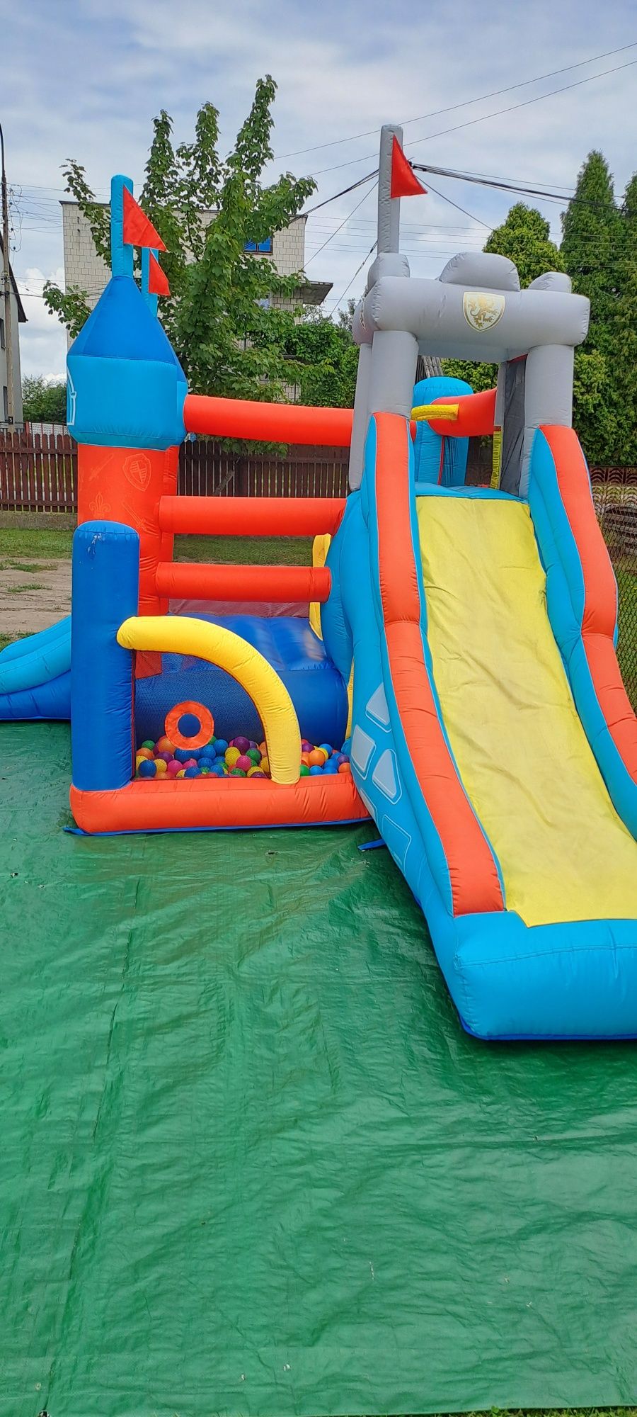 Sprzedam dmuchany zamek, dmuchaniem, trampolina, zjeżdżalnia dmuchana
