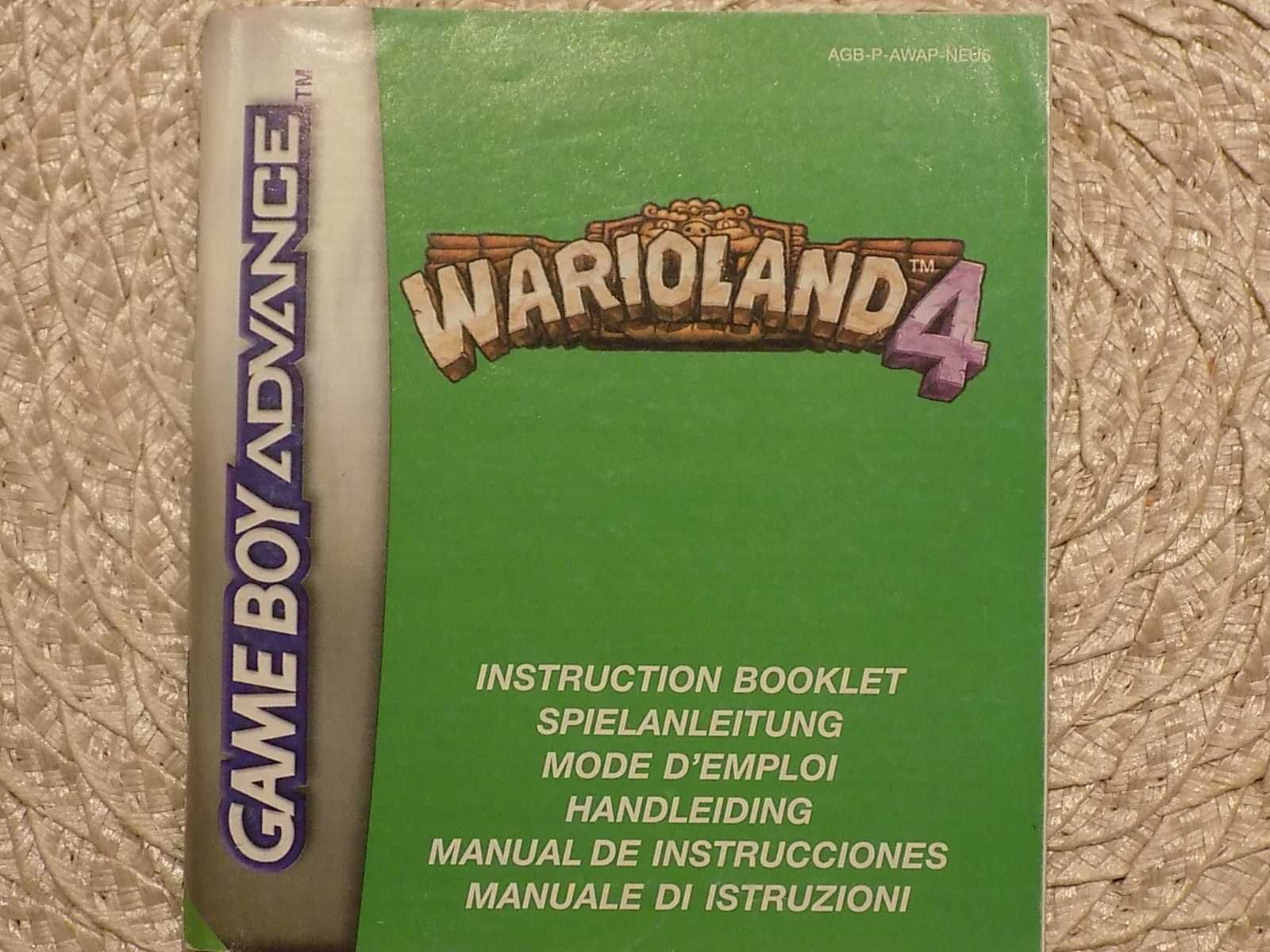 Wario Land 4 na Nintendo Game Boy Advance, GBA SP, Micro, NDS, EEPROM!
