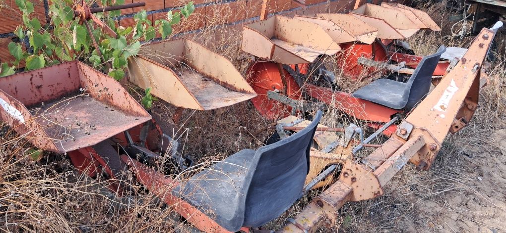 Platador de hortícolas de 3 linhas
