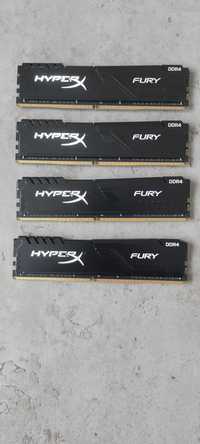 Ram HyperX Fury ddr4 4x16G 3200MHz